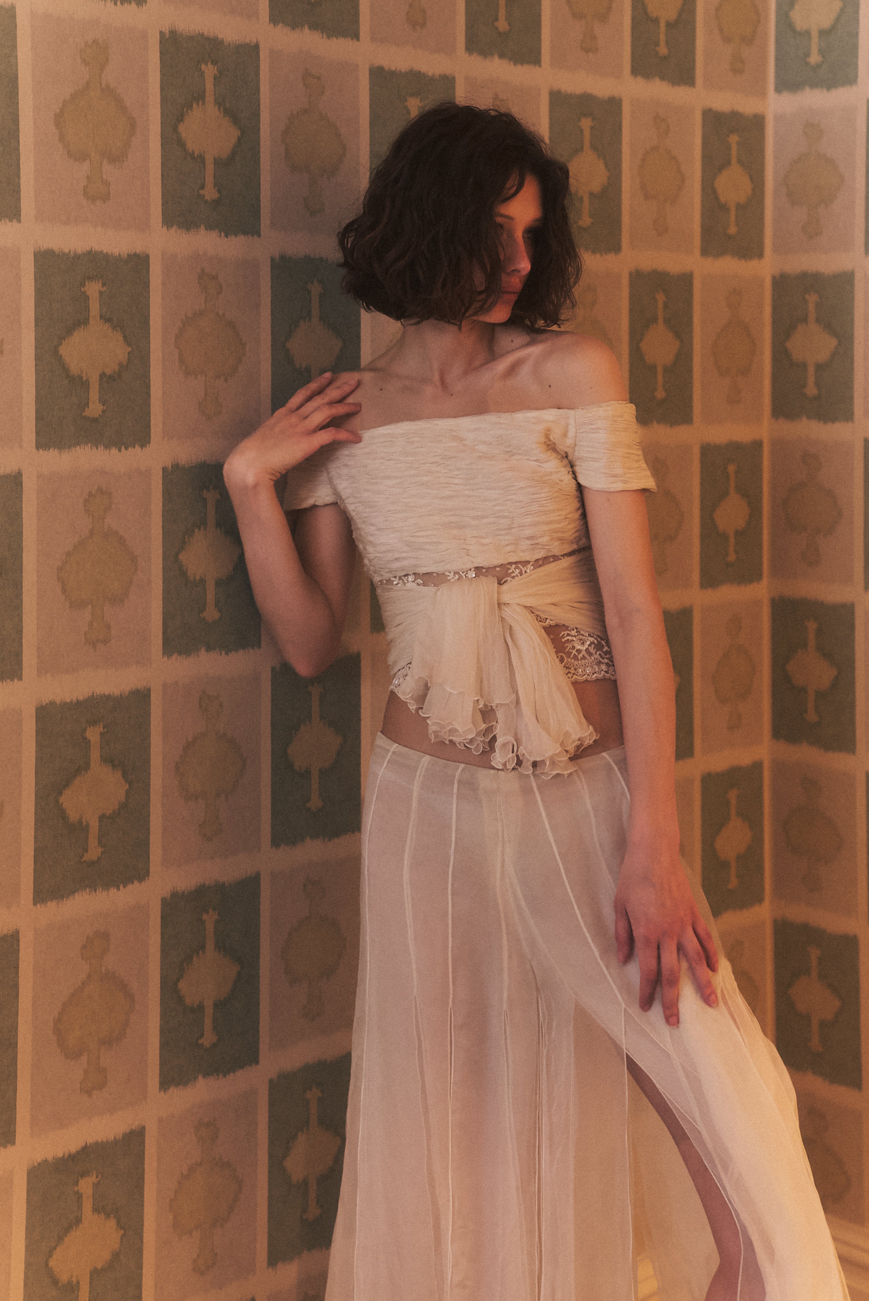Valentino Runway pants and top set