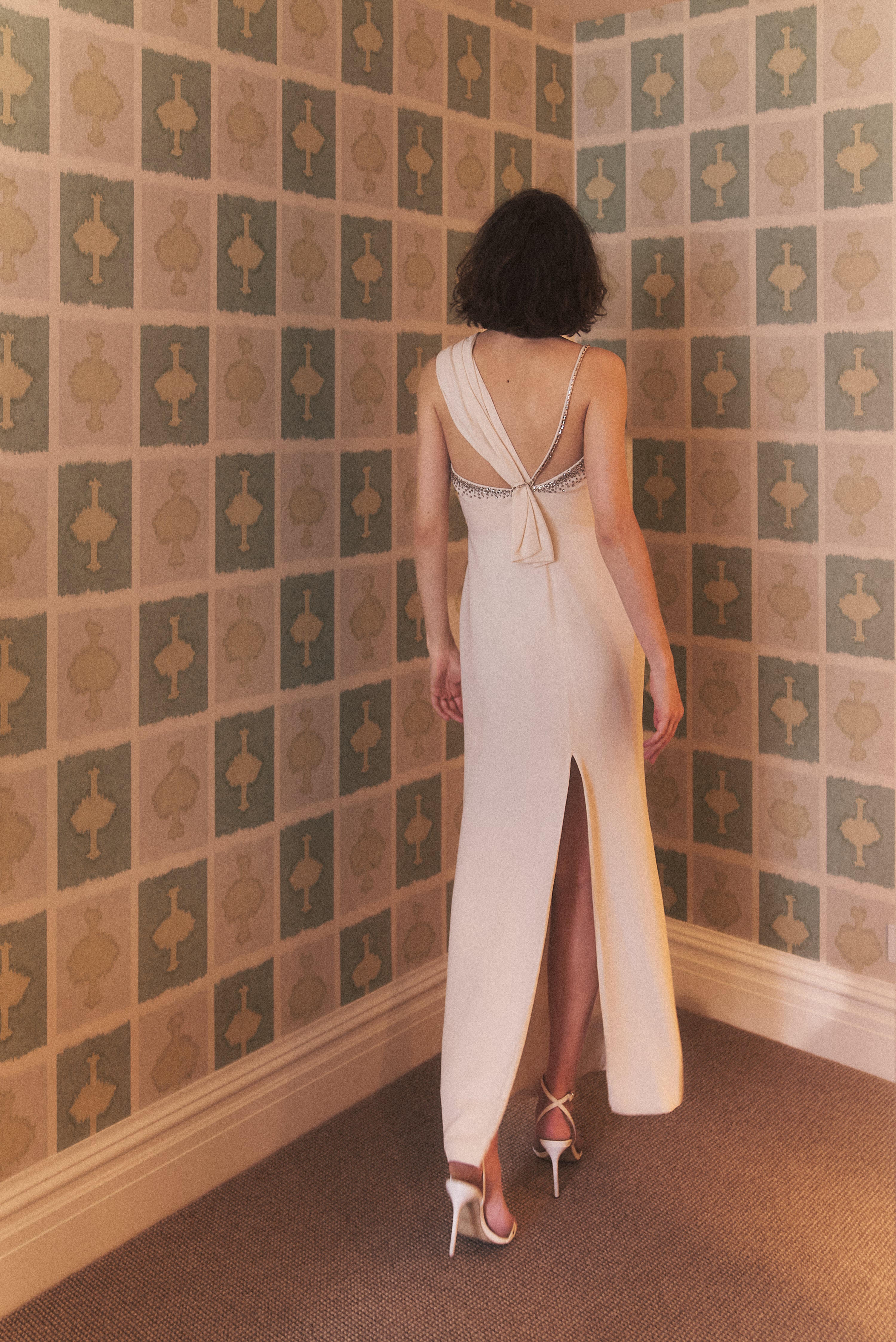 Versace 90s Crystal Gown – Sara Nicole Vintage