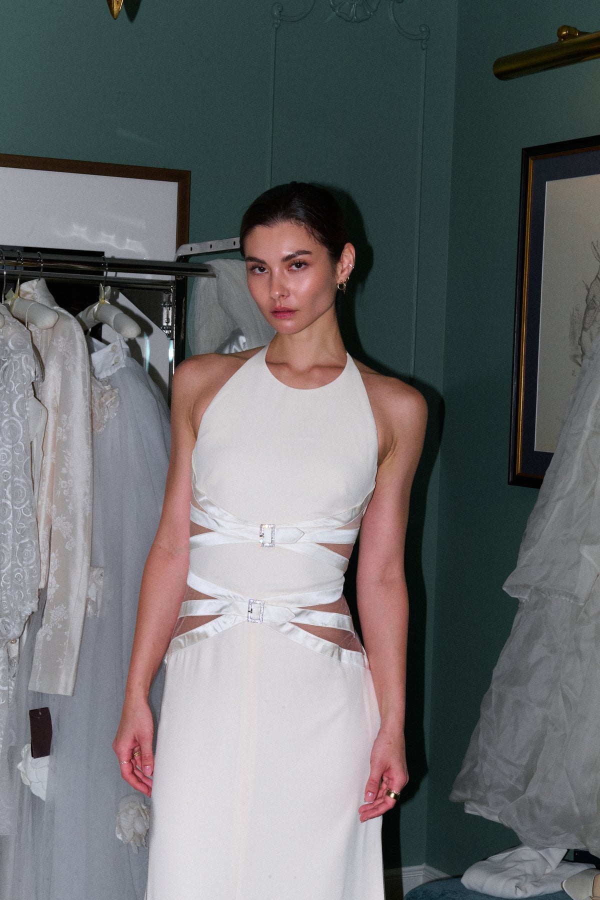 Valentino Early 2000s Cutout Gown