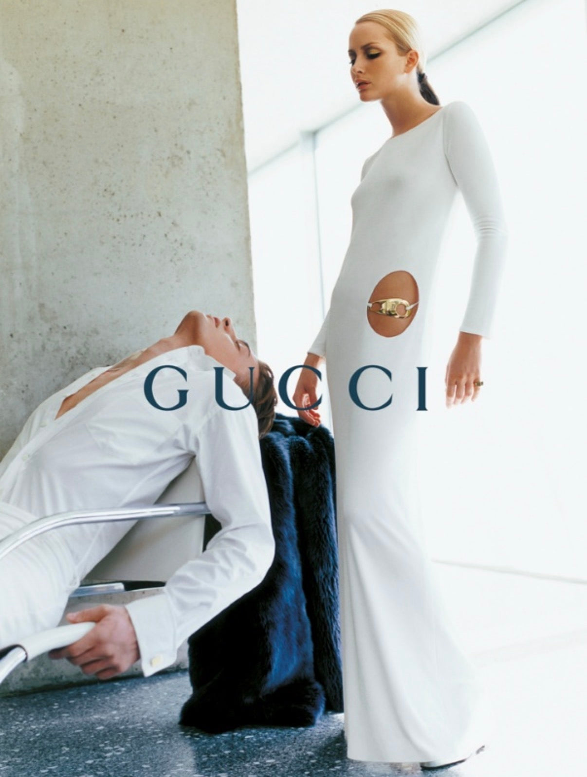Gucci 1996 Keyhole Gown