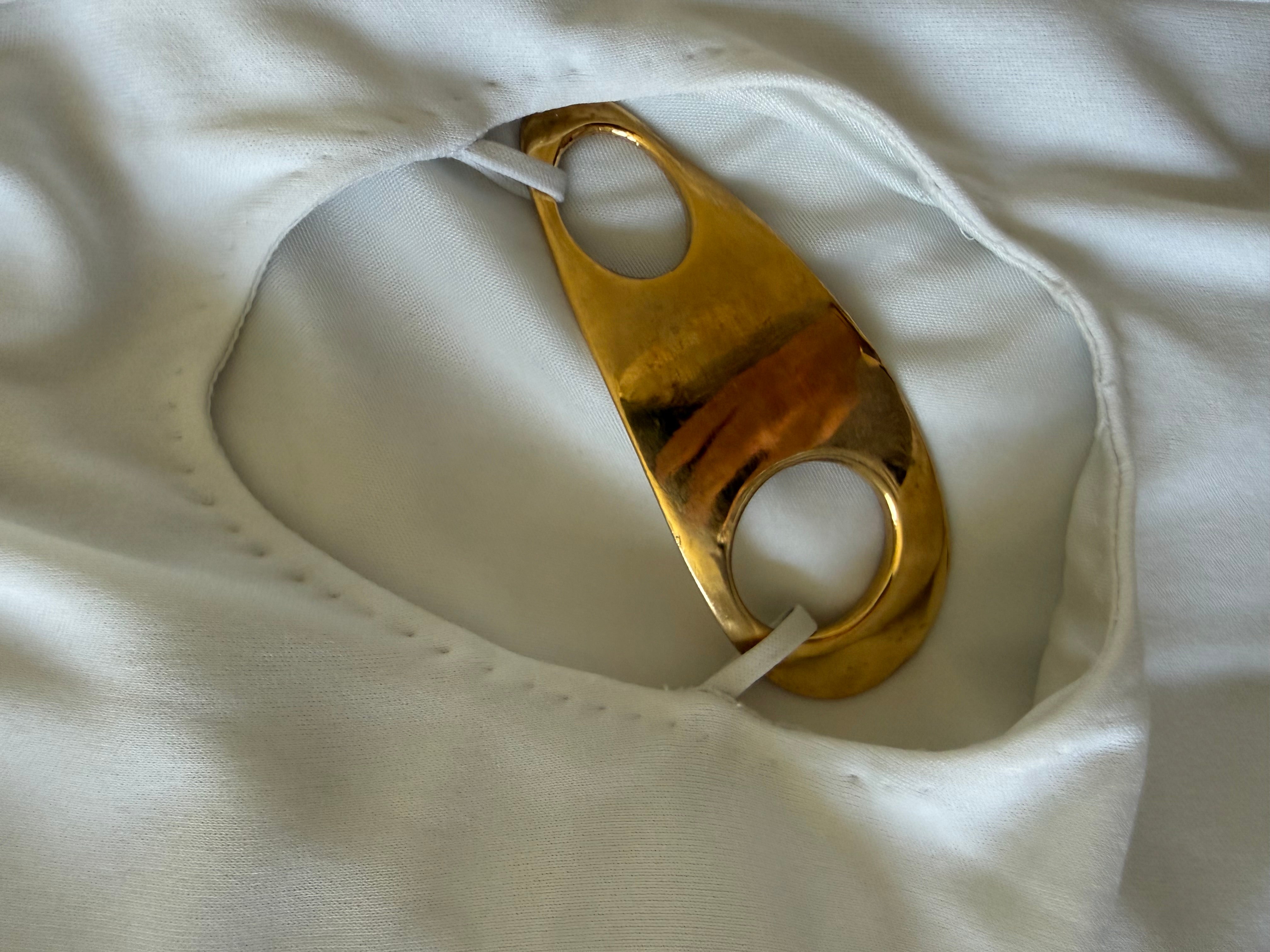 Gucci 1996 Keyhole Gown
