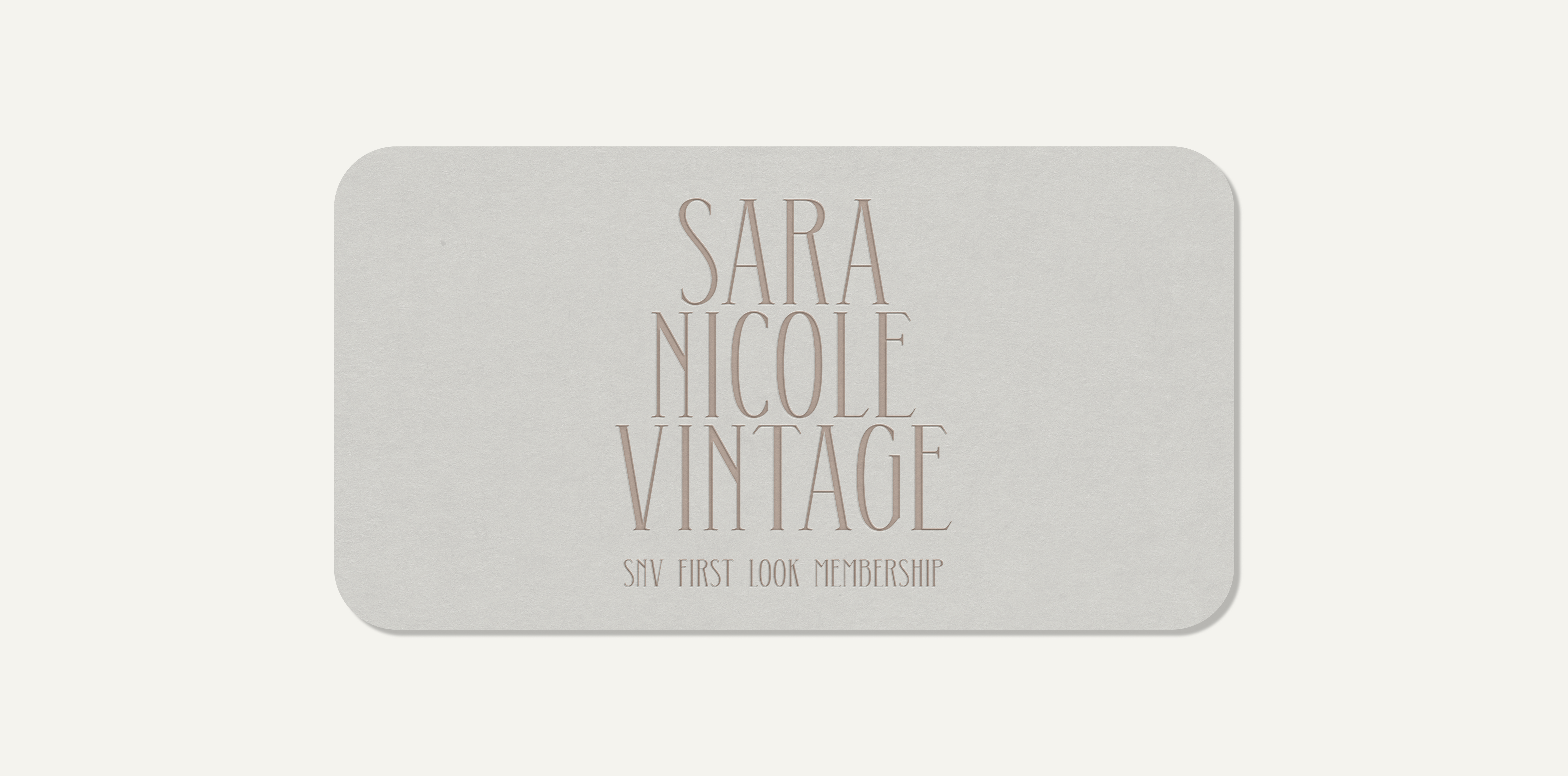 SNV First Look Membership