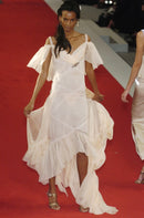 Chanel SS2005 Pink Silk Runway Gown