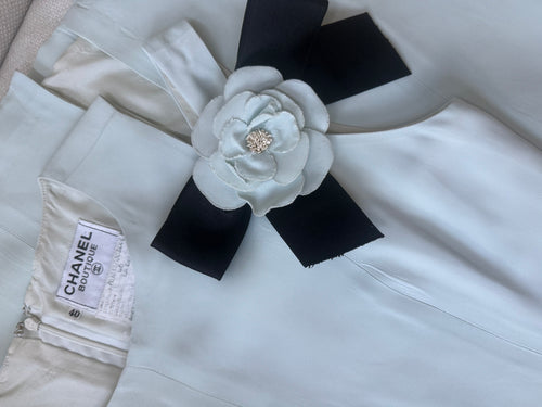 Chanel 1993 Powder Blue Dress