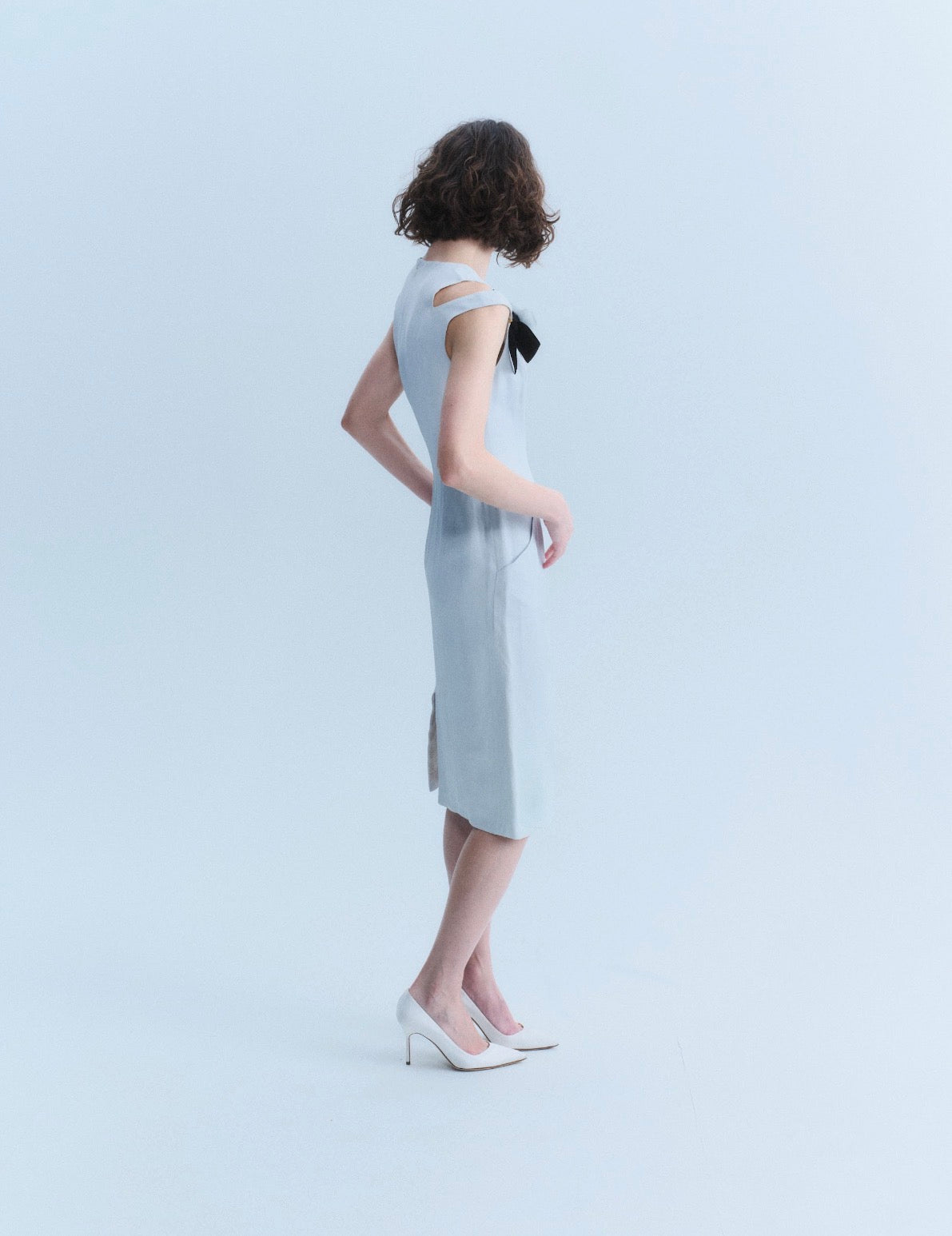 Chanel 1993 Powder Blue Dress
