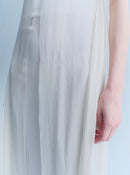 Valentino Early 2000s White Silk Corset Gown