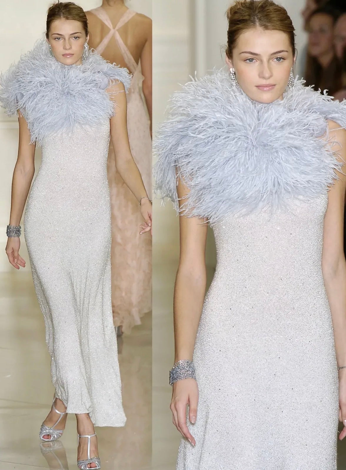 Ralph Lauren Beaded SS2005 Runway Dress