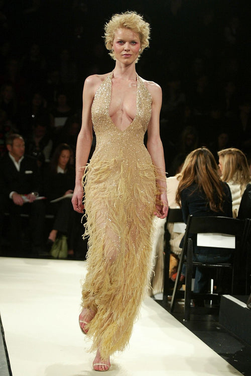 Oscar De La Renta FW2003 Sequin Gown