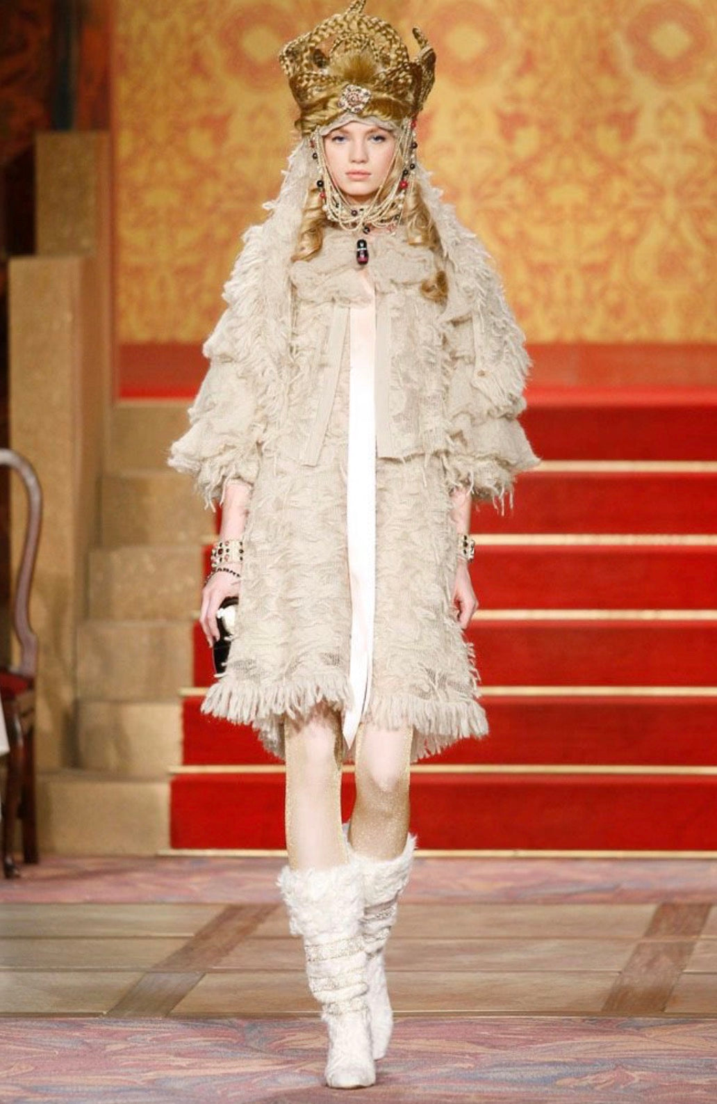 Chanel F/W2009 Mohair Dress & Jacket Set