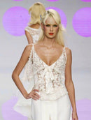 Valentino SS2004 Beaded Corset