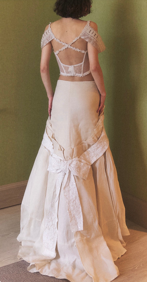 Gianfranco Ferre 1998 Corset & Skirt