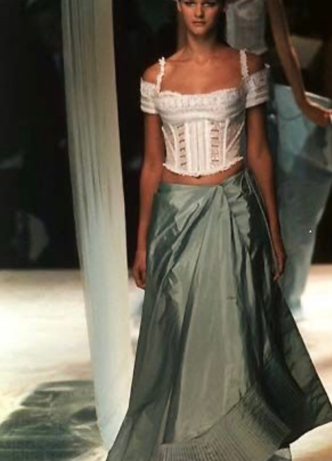 Gianfranco Ferre 1998 Corset & Skirt