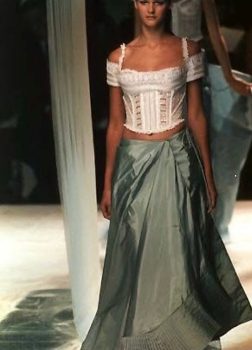 Gianfranco Ferre 1998 Corset & Skirt