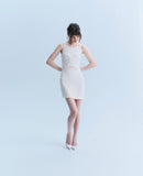 Chanel SS2007 Silk Shift Dress CC Logo