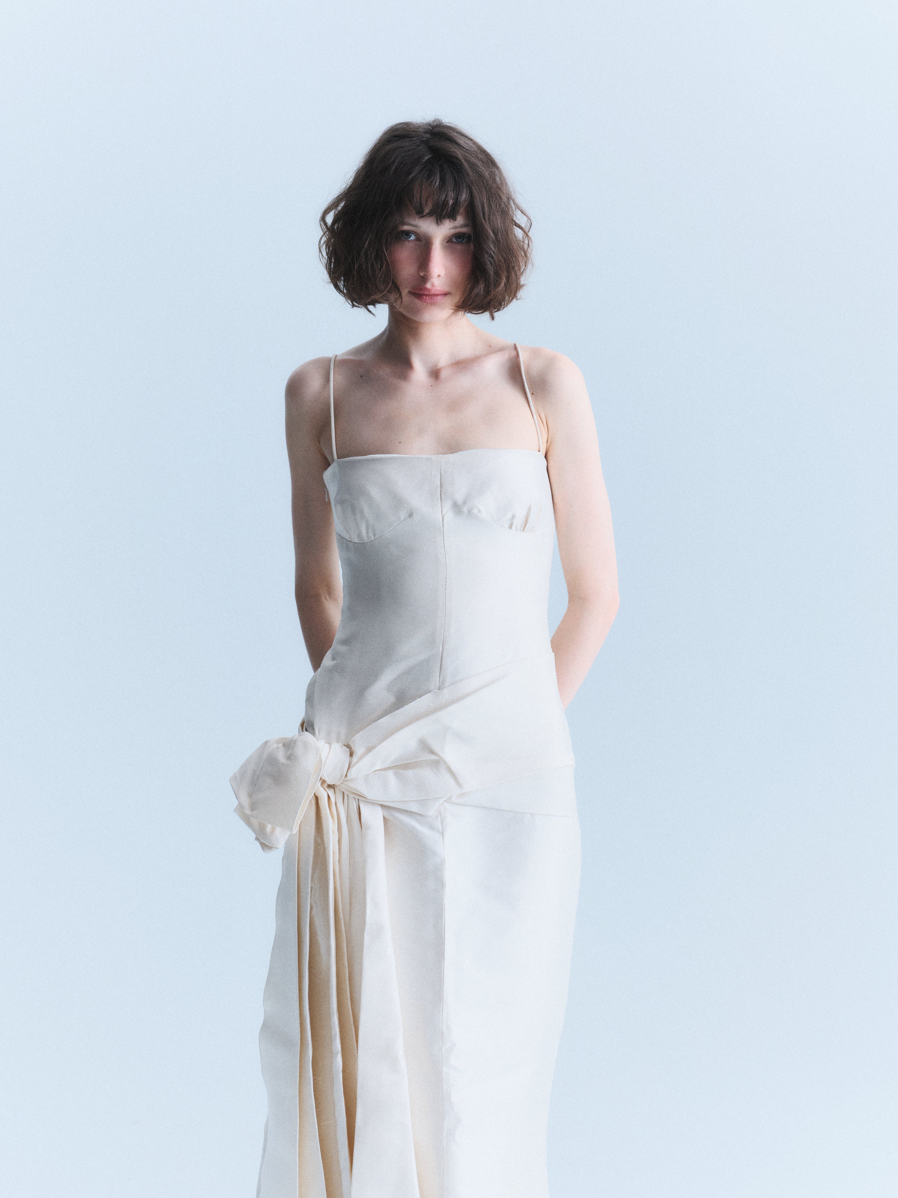 Valentino Early 2000s Silk Wedding Dress
