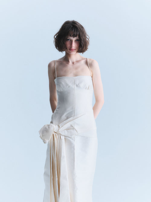 Valentino Early 2000s Silk Wedding Dress