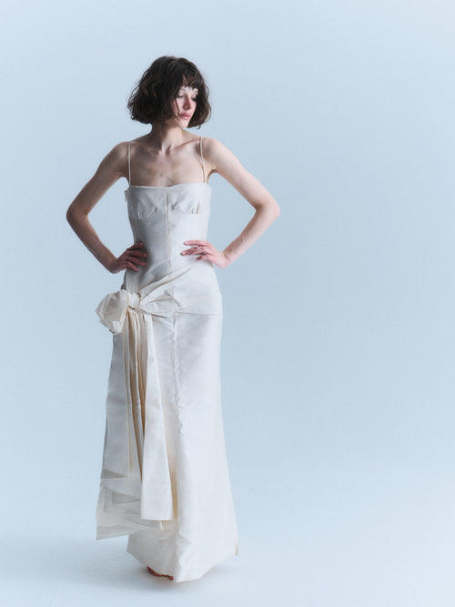 Valentino Early 2000s Silk Wedding Dress