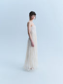 John Galliano Early 2000's Ivory Beaded & Lace Gown