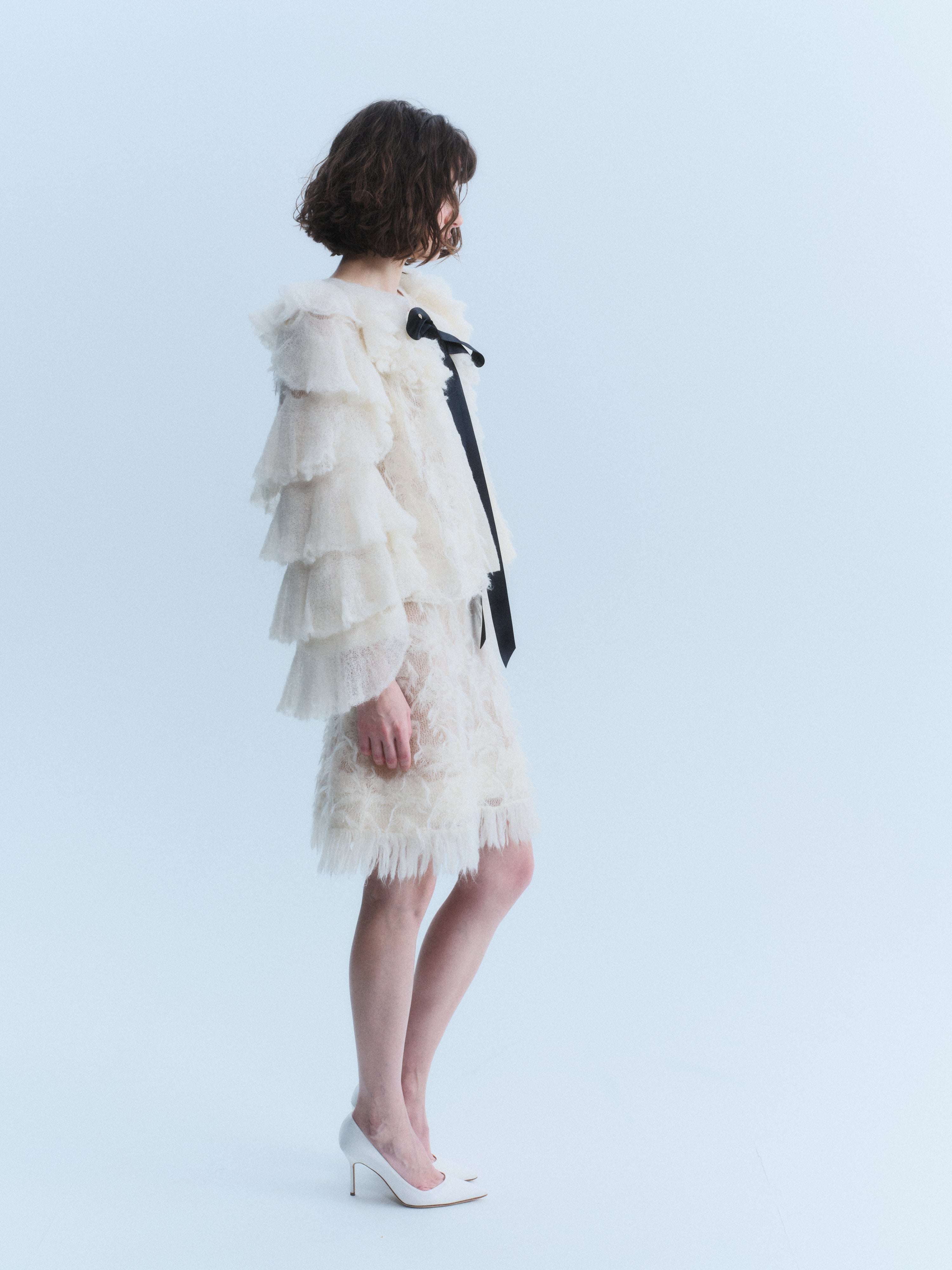 Chanel F/W2009 Mohair Dress & Jacket Set