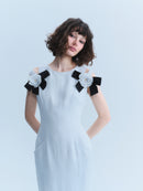Chanel 1993 Powder Blue Dress