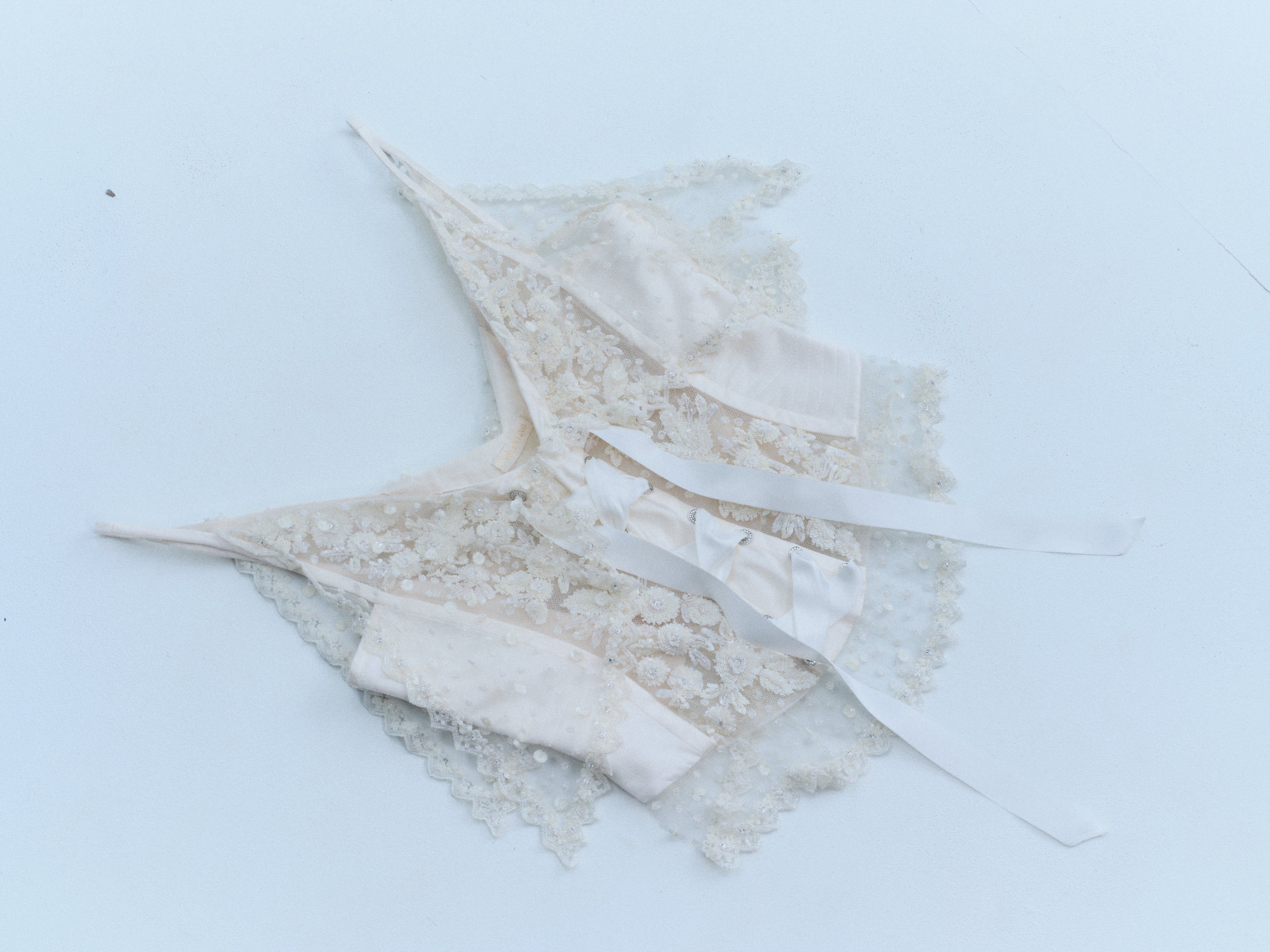 Valentino SS2004 Beaded Corset