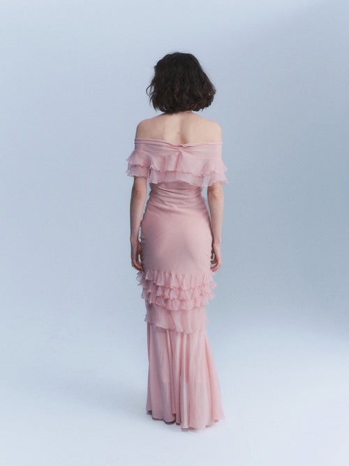 Dior by Galliano SS2004 Pink Dress Set