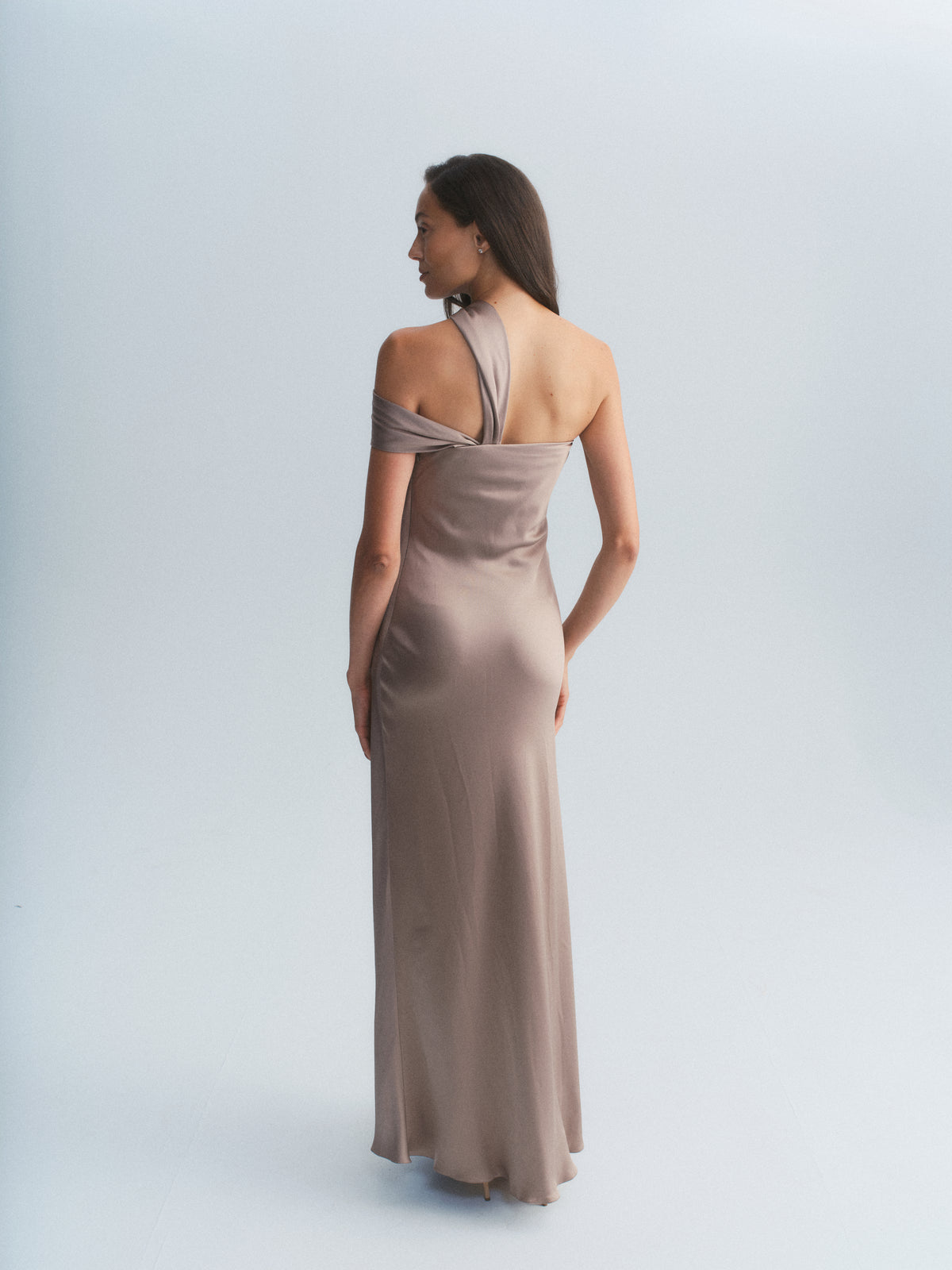 Ralph Lauren FW2009 Runway Gown Taupe