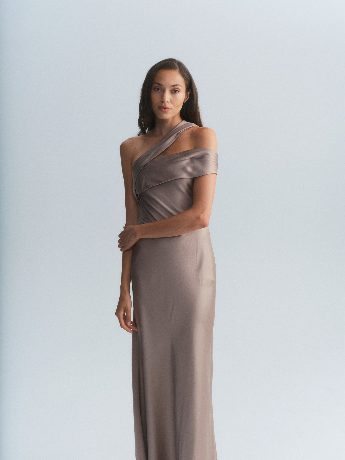 Ralph Lauren FW2009 Runway Gown Taupe