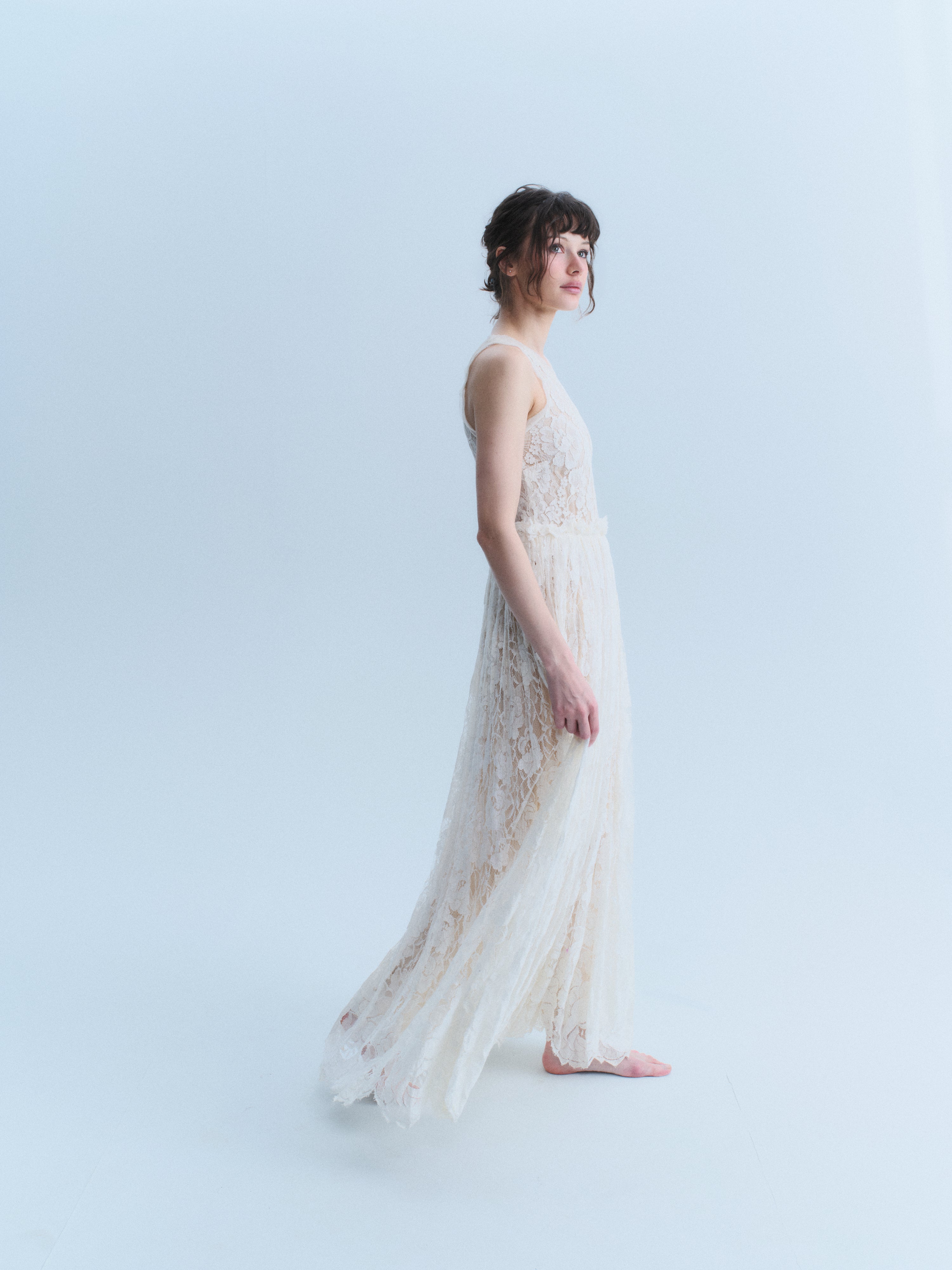 Lanvin 2012 Resort Ivory Lace Dress