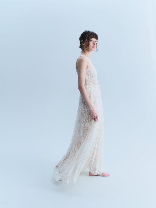 Lanvin 2012 Resort Ivory Lace Dress