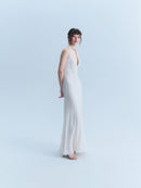 Valentino Early 2000's Silk Halter Gown