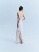 Valentino Early 2000's Silk Halter Gown