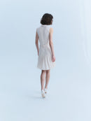 Chanel SS2007 silk pleated mini dress