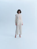 Armani 90's Ivory Lace Pantsuit