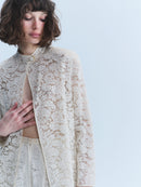 Armani 90's Ivory Lace Pantsuit