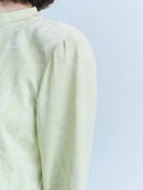 Christian Dior 1986 Pale Green Silk Gown