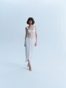 Valentino Early 2000's White Two-Piece Set
