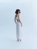 Valentino Early 2000's White Two-Piece Set