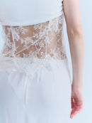 Valentino Early 2000's White Two-Piece Set