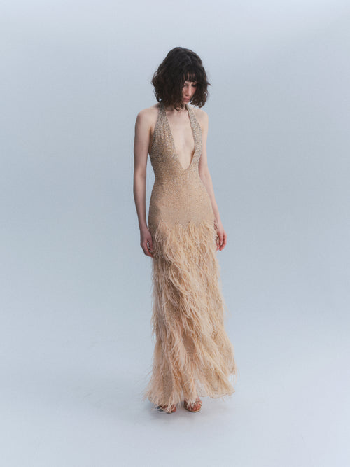 Oscar De La Renta FW2003 Sequin Gown