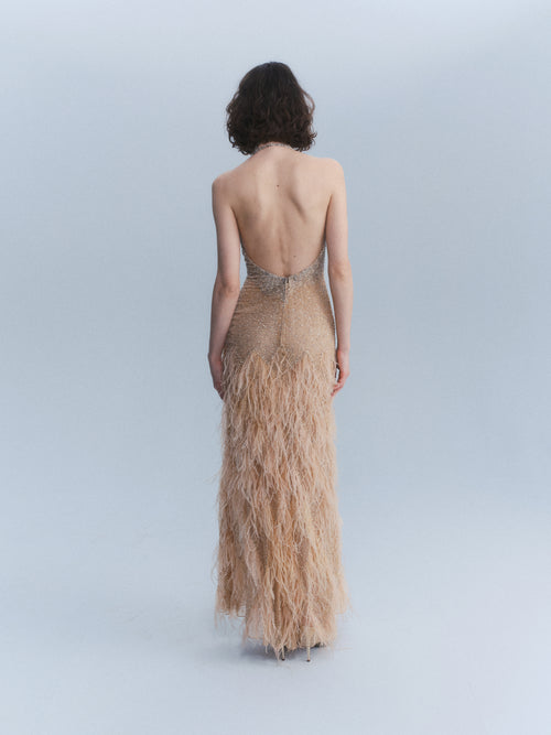Oscar De La Renta FW2003 Sequin Gown