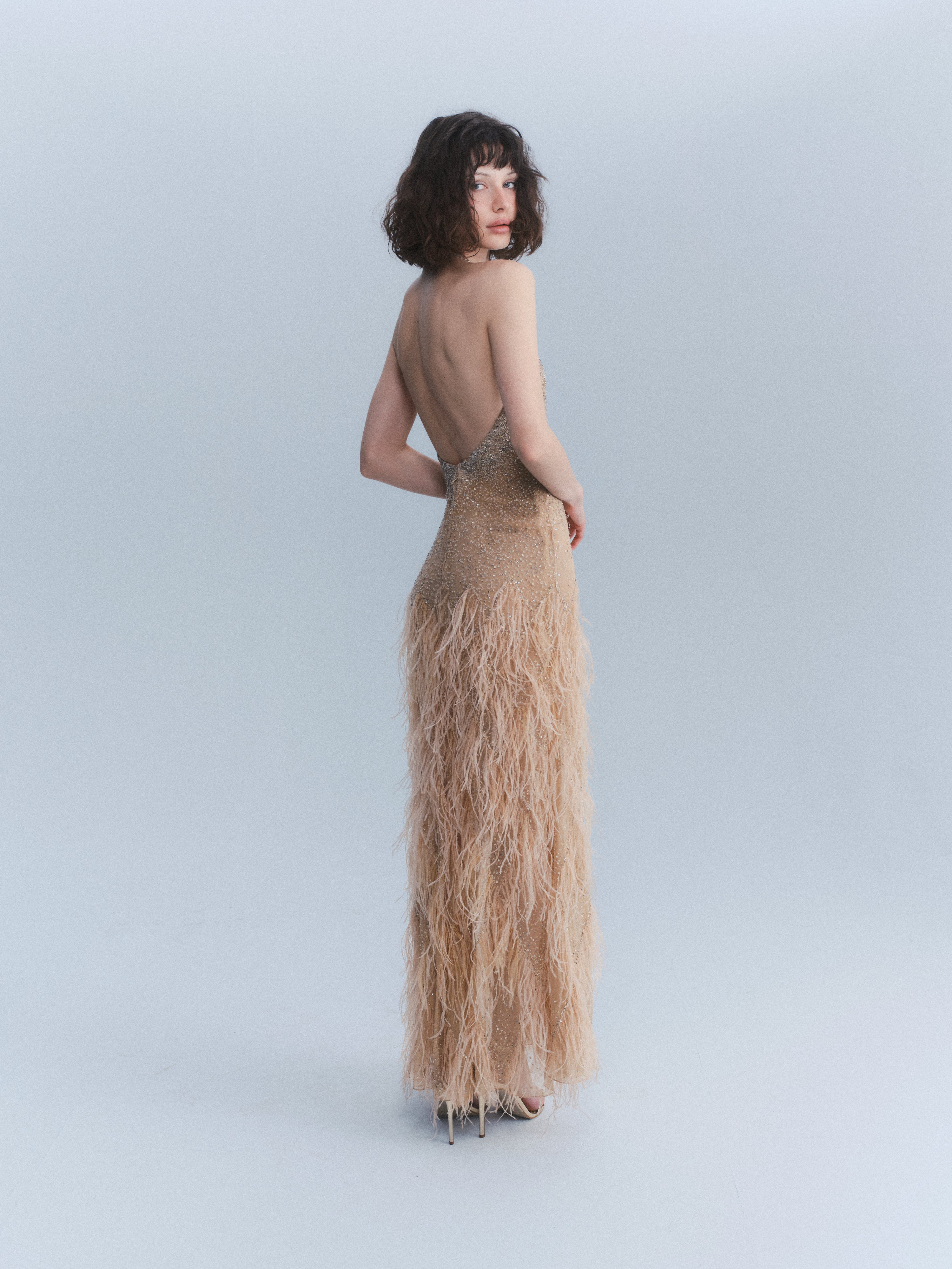 Oscar De La Renta FW2003 Sequin Gown