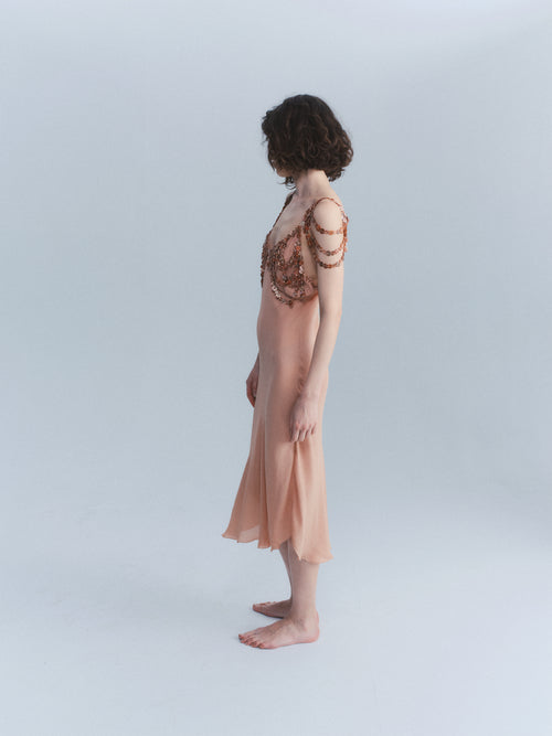 JPG Early 2000s Button Statement Dress