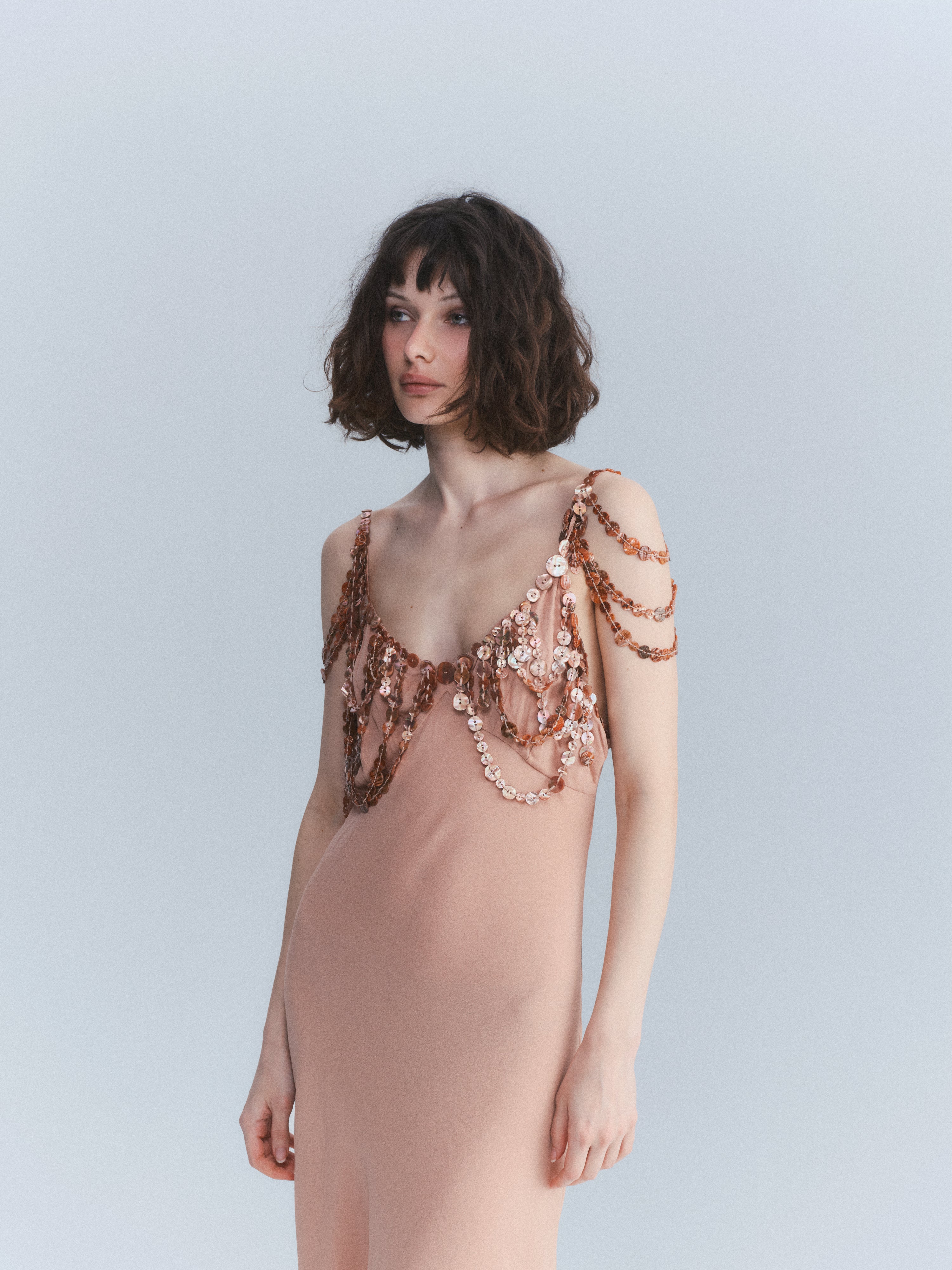 JPG Early 2000s Button Statement Dress