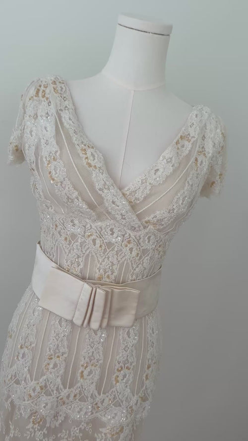 Valentino 2008 Beaded Wedding Gown