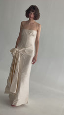 Valentino Early 2000s Silk Wedding Dress