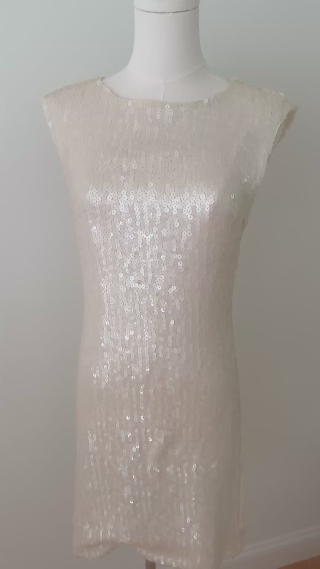 Chanel SS2007 Sequin Mini Tank Dress