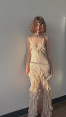 Unagro 2004 Ruffle Gown