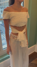 Valentino SS2003 Runway pants and top set
